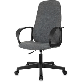 Кресло БР Комус Мебель EChair 660 ткань,серый,пластик