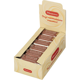 Шоколадный батончик Мишкино счастье (24 штуки по 50 г)