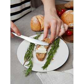 Нож столовый Home Queen Вкус 2шт/уп, 23 см /48/12