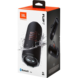 Портативная акустика JBL Flip 7 Black (JBLFLIP7BLK)