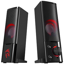 Акустическая система Redragon  Orpheus (77601) черный, 6Вт пит.USB