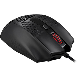 Мышь компьютерная Redragon Bomber(71277)игр.провод.черн,7кн,12400dpi, легк