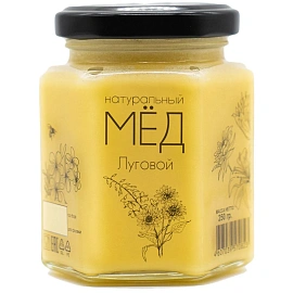 Мед Медовые Вечера натуральный Луговой 0,25 кг