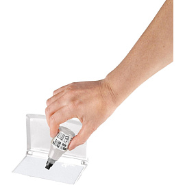 Подушка штемпельная настольная Colop Make 1 белая 90x50 мм