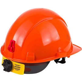 Каска защитная РОСОМЗ СОМЗ-55 FavoriT Rapid оранжевая с храповым механизмом (75714)
