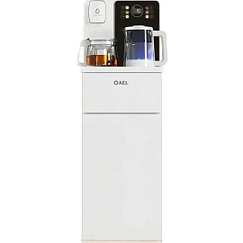 Кулер AEL TB83a-LD white,с чайным столиком Тиабар