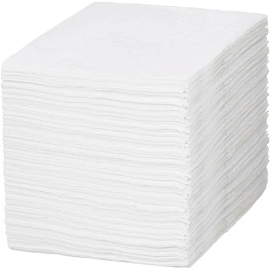 Салфетки бумажные Zelpaper 24х24см 2сл белые 250 шт/уп фото Салфетки бумажные Zelpaper 24х24см 2сл белые 250 шт/уп