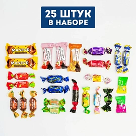 Новогодний сладкий подарок Иго-гоша Картон 400 грамм, K004