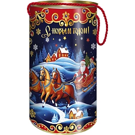 Новогодний сладкий подарок Тройка Туба 1000 грамм, K013