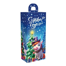 Новогодний сладкий подарок Фокус-Покус Картон 500 грамм, K061