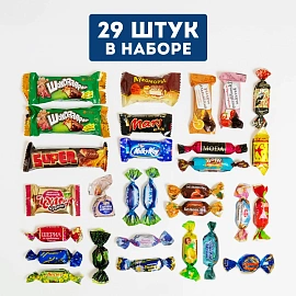 Новогодний сладкий подарок Фокус-Покус Картон 500 грамм, K061