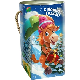 Новогодний сладкий подарок И-го-гоша Туба 1000 грамм, K071