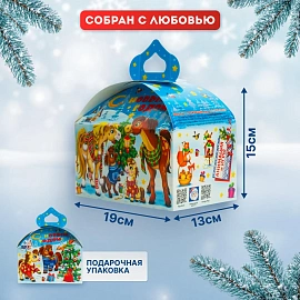 Новогодний сладкий подарок РОКО Веселый праздник 1000 г