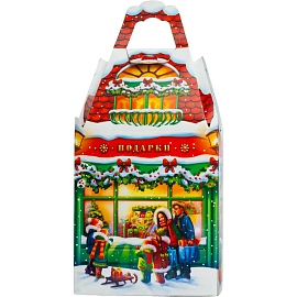 Новогодний сладкий подарок РОКО Сладкий сувенир картон 1000 г