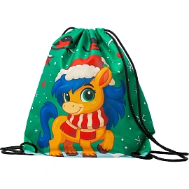 Новогодний сладкий подарок Новогодний скакун Мешок 1200 грамм, K090