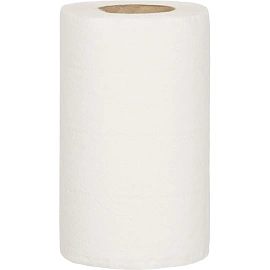 Полотенца бумажные Добрый моток Эко 2-слойные белые 24 рулона по 30 метров