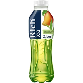 Чай холодный зеленый Rich Манго ПЭТ 0,5л фото Чай холодный зеленый Rich Манго ПЭТ 0,5л