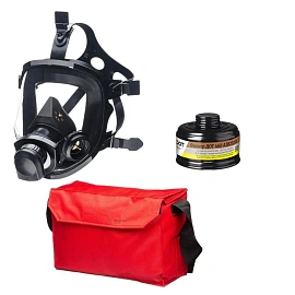 Противогаз промышленный фильтрующий DOT 460 А2В2Е2АХ с маской МАГ категория 2 размер универсальный (102-131-0019)