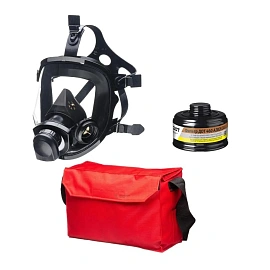 Противогаз промышленный фильтрующий DOT 460 А2В2Е2АХ с маской МАГ-3Л категория 3 размер универсальный (102-131-0020)