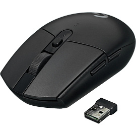 Мышь компьютерная Logitech G304 Lightspeed Wireless Gam. Black (910-005286)