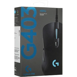 Мышь игровая Logitech G403 Hero чёрная (910-005636)