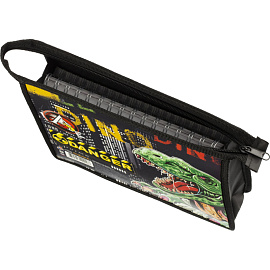 Папка для тетрадей Опасность А5 с 1 отделением на молнии