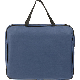 Папка для тетрадей А4 полиэстер с 1 отделением на молнии с ручками