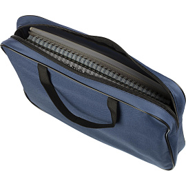 Папка для тетрадей А4 полиэстер с 1 отделением на молнии с ручками