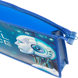 Папка для тетрадей Искуственный интелект А4 с 1 отделением на молнии