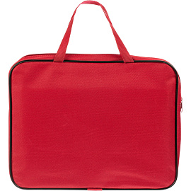 Папка для тетрадей Doberman А4 с 1 отделением на молнии с ручками