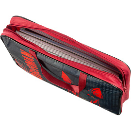 Папка для тетрадей Doberman А4 с 1 отделением на молнии с ручками