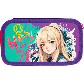 Пенал двухсекционный Милая блондинка