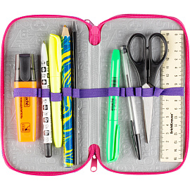 Пенал двухсекционный Милая блондинка