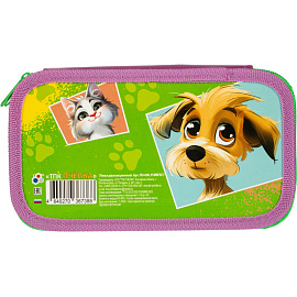 Пенал двухсекционный Purrfect