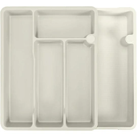 Лоток для столовых приборов раздвижной 373х287х49мм