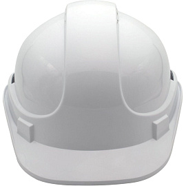 Каска защитная строительная Еланпласт Ай-Прайм Эксперт белая с храповым механизмом (КАС-061)