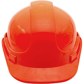 Каска защитная строительная Еланпласт Ай-Прайм Эксперт оранжевая с храповым механизмом (КАС-061)