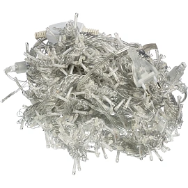 Электрогирлянда Дождь занавес холодный белый свет 800 микроламп (2x4 м)