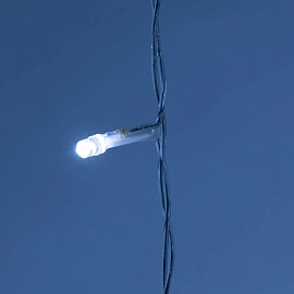 Электрогирлянда Дождь занавес холодный белый свет 800 микроламп (2x4 м)