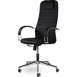 Кресло UP_СН-601 Соло хром SoloСН Ср S-0401 (черный)