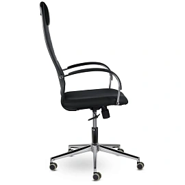 Кресло UP_СН-601 Соло хром SoloСН Ср S-0401 (черный)