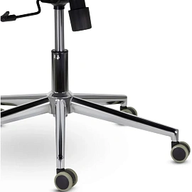 Кресло UP_СН-601 Соло хром SoloСН Ср S-0401 (черный)