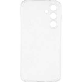 Чехол накладка PERO силикон для Samsung S24 FE прозрачный усиленный