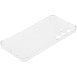 Чехол накладка PERO силикон для Samsung S25 Plus прозрачный усиленный