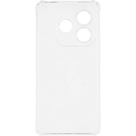 Чехол накладка PERO силикон для Xiaomi Redmi Note 14 прозрачный