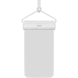 Чехол мешочек Pero SB04 для Xiaomi Redmi 9T белый (4673759570719)