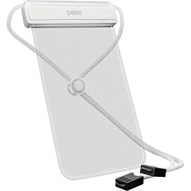 Чехол мешочек Pero SB04 для Xiaomi Redmi 9T белый (4673759570719)