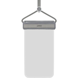 Чехол мешочек Pero SB04 для Xiaomi Redmi 9T серый (4673759570740)