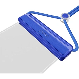 Чехол мешочек Pero SB04 для Xiaomi Redmi 9T синий (4673759570733)