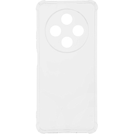 Чехол накладка PERO силикон для Xiaomi Poco C75 прозрачный усиленный